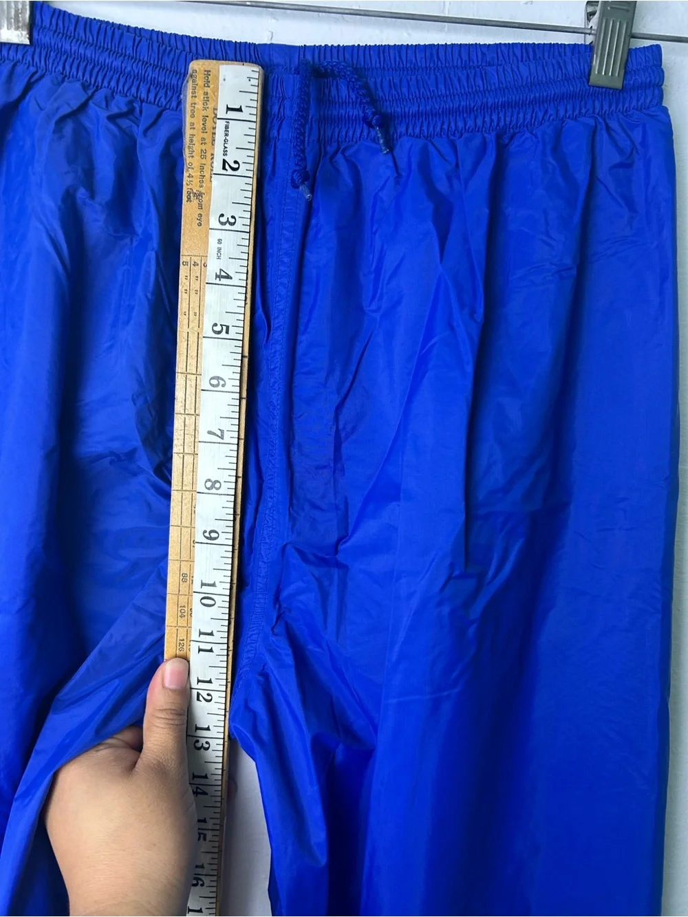 Helly Hansen Vintage Mens Size M Lined Packable Water Proof Pants Blue